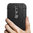 Anti-Shock Grid Texture Rugged Tough Case for Nokia 7.1 - Black